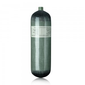 6.8L Carbon Fibre Cylinder Type3  for SCBA/Respirator/Pneumatic Power/SCUBA