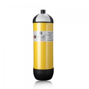 6.8L Carbon Fibre Cylinder Type3 Plus for SCBA/Respirator/Pneumatic Power/SCUBA