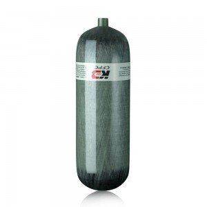 9.0L Carbon Fibre Cylinder Type3 for SCBA/Respirator/Pneumatic Power/SCUBA