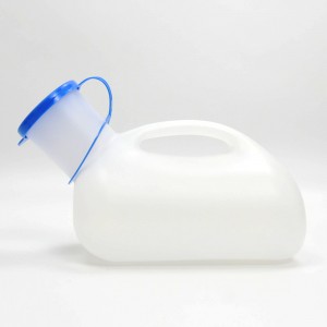 1000ml white Hportable urinals for Men and Elderly