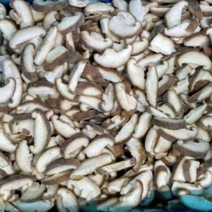 NEW Crop IQF Shiitake Mushroom Sliced