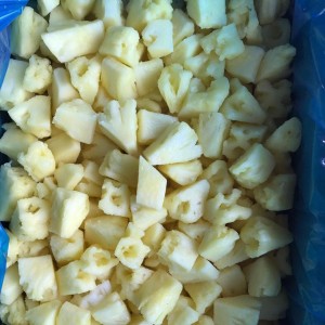 Bucăți de ananas Crop IQF noi