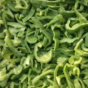 YANGI Crop IQF Green Peppers Strips