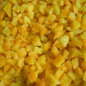 NOVO Crop IQF Yellow Peppers Diced