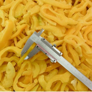 NOVO Crop IQF Yellow Peppers Strips
