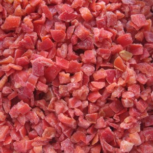 NEW Crop IQF Red Peppers Diced