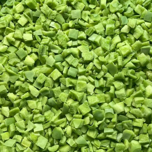 NY Crop IQF grønn paprika i terninger