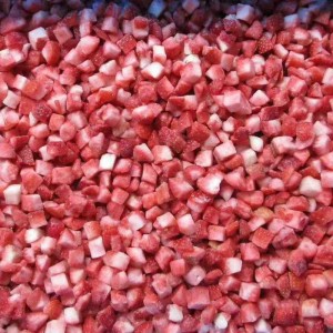 Hot Sale IQF Frozen Diced Strawberry