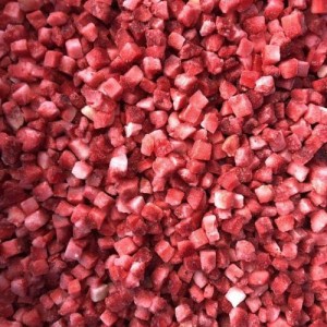 Hot Sale IQF Frozen Diced Strawberry