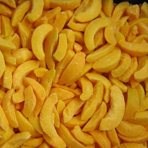 Cov qoob loo tshiab IQF Yellow Peaches Sliced