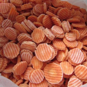 IQF Frozen Carrots Sliced ​​carrot freezing