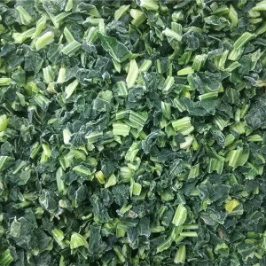 IQF Frozen Chopped Spinach freezing spinach