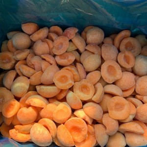 IQF Frozen Apricot Halves χωρίς φλούδα
