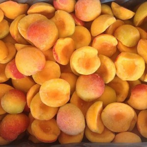 IQF gefrorene Aprikosenhälften ungeschält