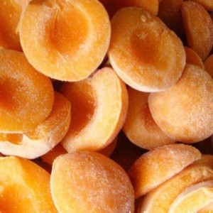 IQF Frozen Apricot Halves ជាមួយនឹងវិញ្ញាបនបត្រ Brc