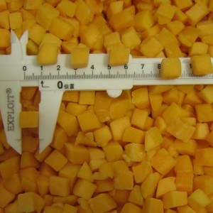 IQF Frozen Diced Peaches Yellow