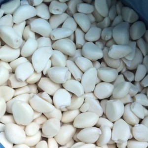 IQF Frozen Garlic Cloves ປອກເປືອກຜັກທຽມ