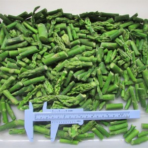 IQF Frozen Green Asparagus matipi uye kucheka
