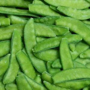 IQF Frozen Green Snow Bean Pods Peapods