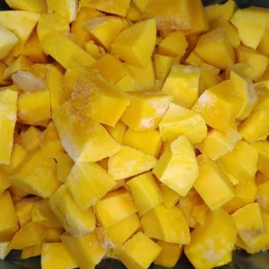 IQF Frozen Mango Chunks бо нархи беҳтарин