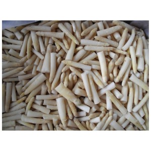 IQF Frozen White Asparagus tips ug cuts