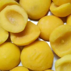IQF Frozen Yellow Peaches Hälschen