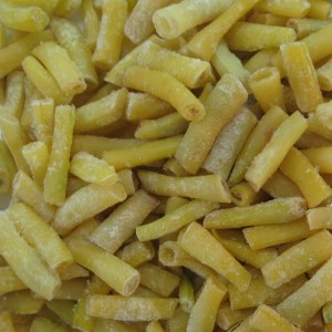 IQF Frozen Yellow Wax Bean Cut