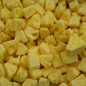 Καυτές πωλήσεις IQF παγωμένα κομμάτια ανανά