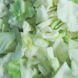 IQF Cabbage na hiniwa