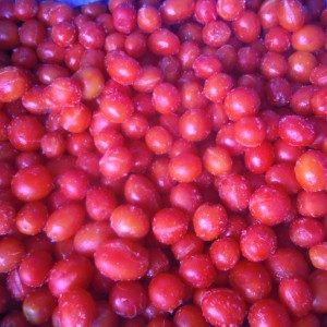 IQF Cherry Tomate Frozen Cherry tamati