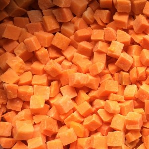 NEW Crop IQF Carrot Diced