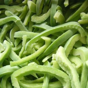 BAG-ONG Crop IQF Green Peppers Strips