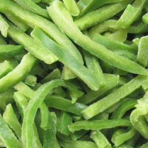 NEW Crop IQF Green Peppers Strips