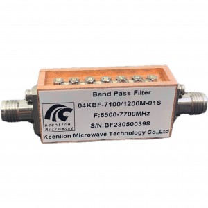 Factory Price Keenlion 6500-7700MHz Customized RF Cavity Filter Band Pass Filter