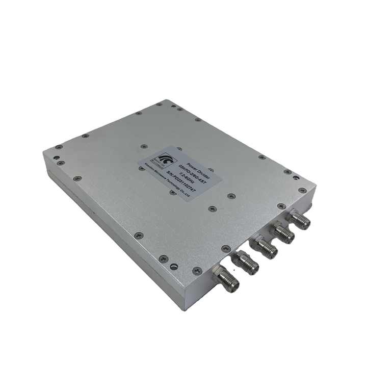 4 Way 2000-6000MHz RF Microstrip Signal Power Divider RF Splitter Factory Price