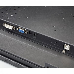 Водонепроникні монітори ПК із сенсорним екраном – VGA/DVI – IP65