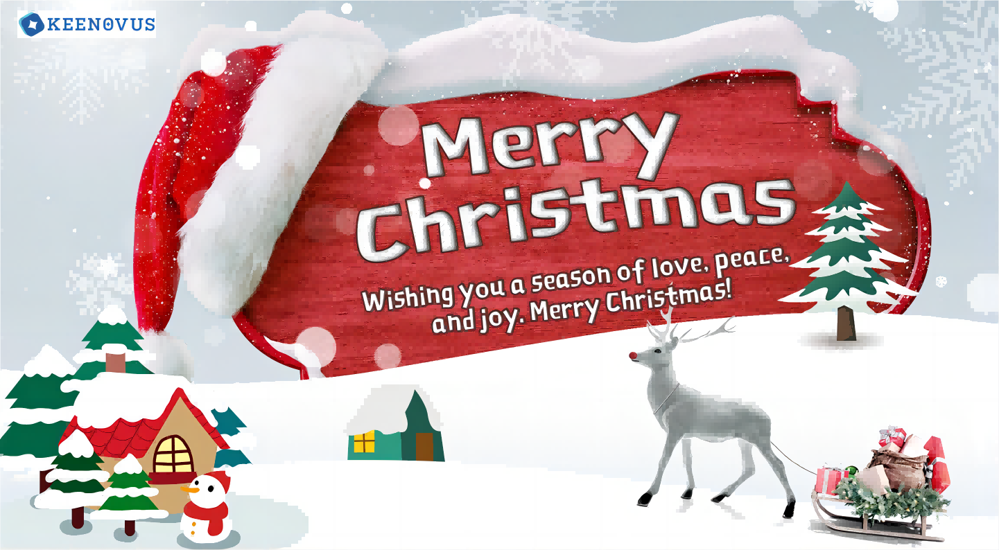 Keenovus Mengucapkan 'Selamat Natal'