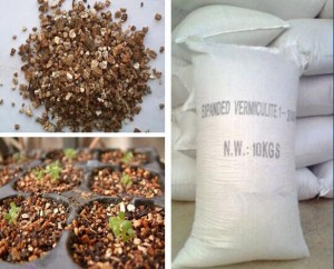 Horticultural and Agricultural grade Expanded golden Vermiculite