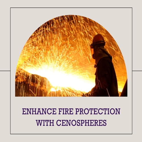 Enhancing fire protection using Cenospheres in intumescent coatings
