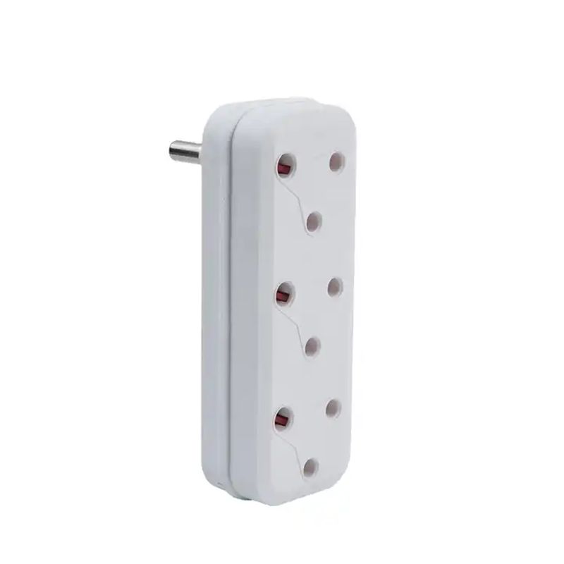 South Africa Conversion Extension Socket 3 Outlets Plug Adapter