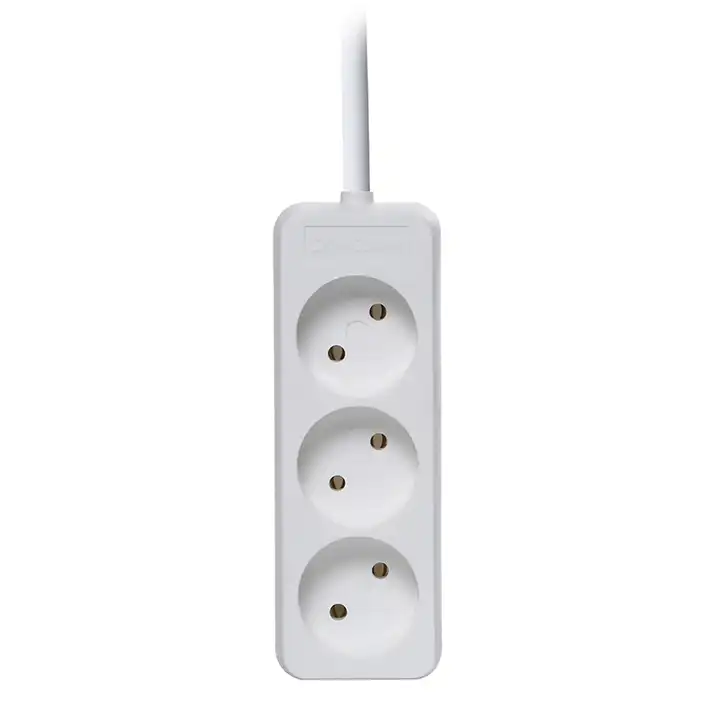 Russia Russian CIS Power Strip 3 Outlets CE Certified Europe European Extension Socket