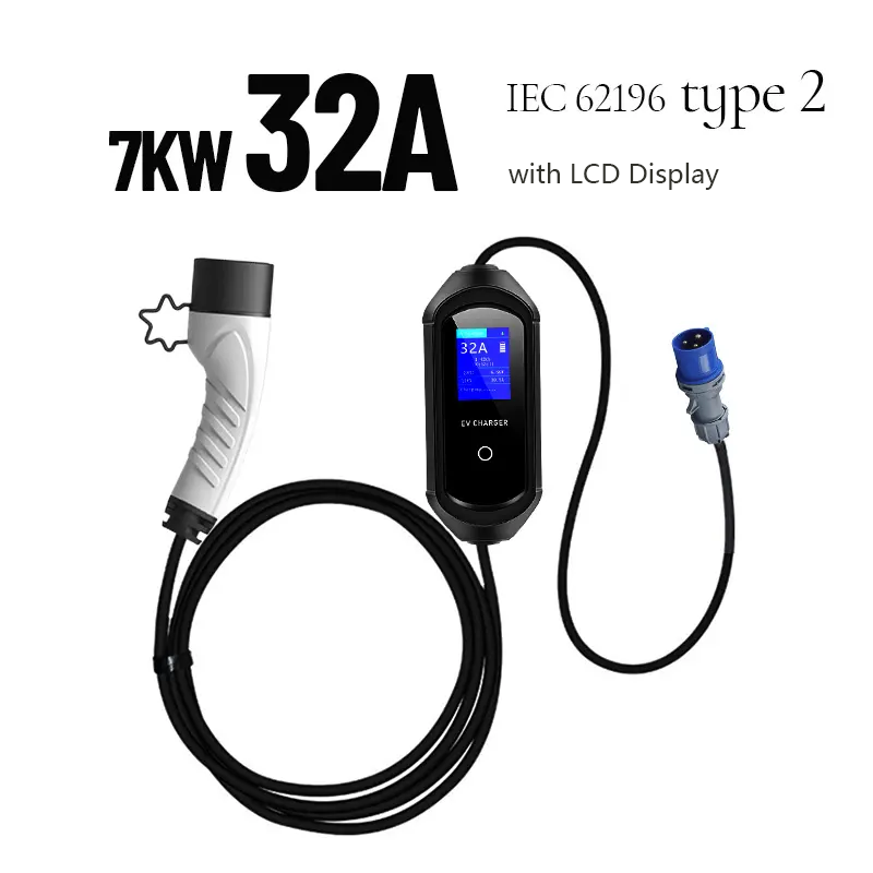 UKP1y-32A 7KW-Type 2 EV Charger 1