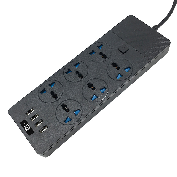 Universal Thailand Malaysia Mexican Socket Power Strip with USB