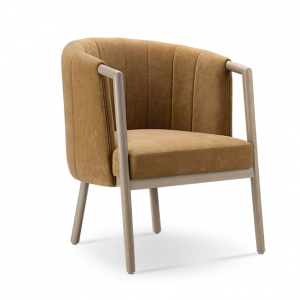 Modern Secure and Comfortable Chair Soft Fabric Relex High Quality High Class Wood Furniture Manufacturer China Supplier