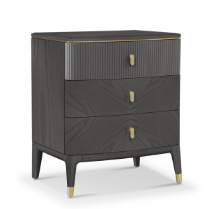 Modern Superior Dark Grey Metal Cup High Level Beautiful Design High Class Wood Furniture Manufacturer China Supplier