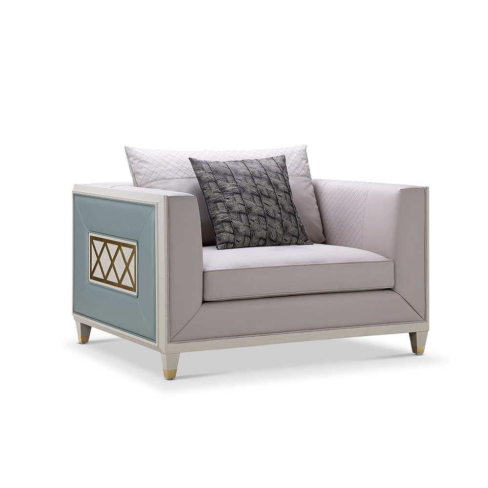 Low price for Modern Wooden Sofa - Sofas – 20C1328 – KUANFULL