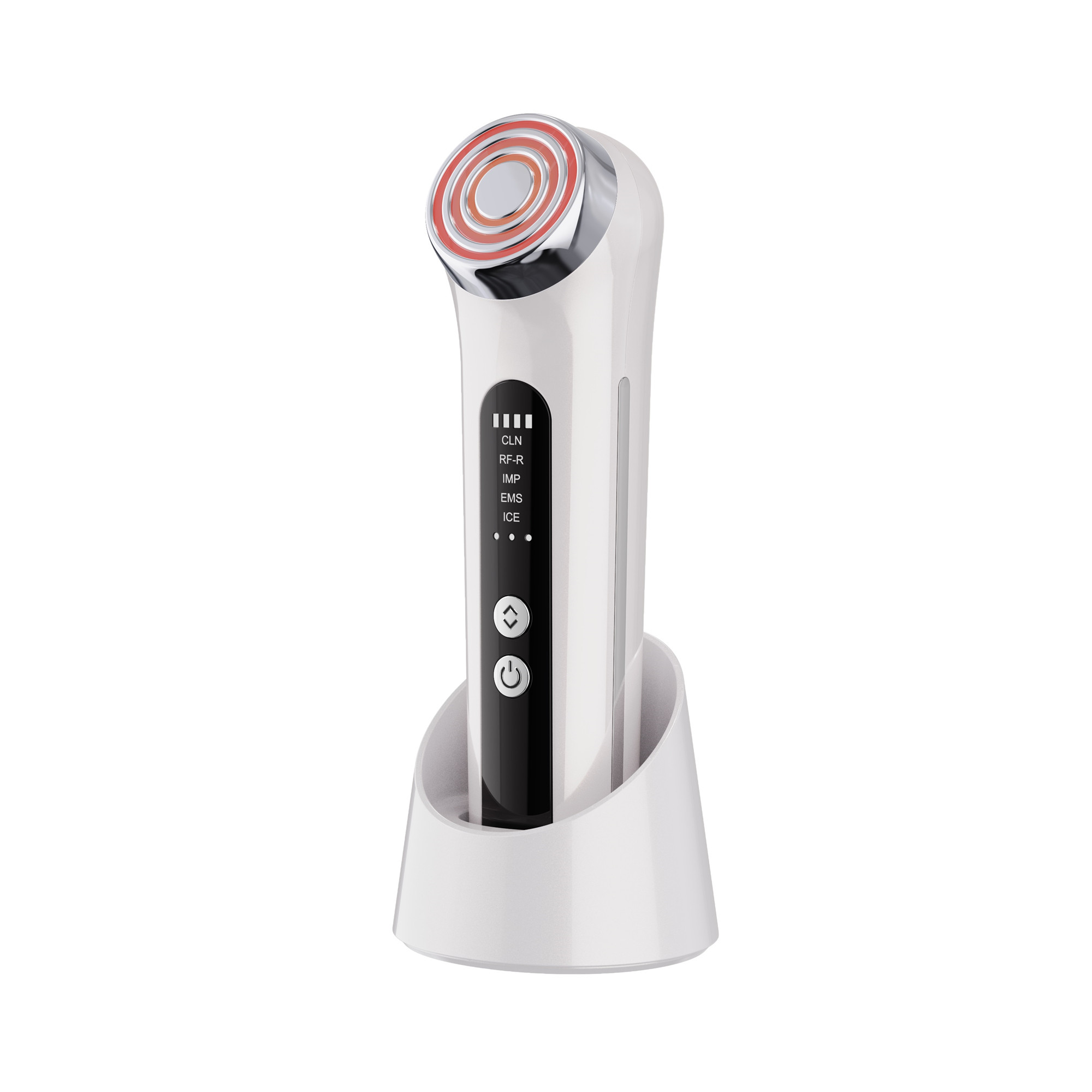 Patent Design 5 in 1 Radio Frequency Skin Tightening Face Wash Machine with Ice Cooling-KM19