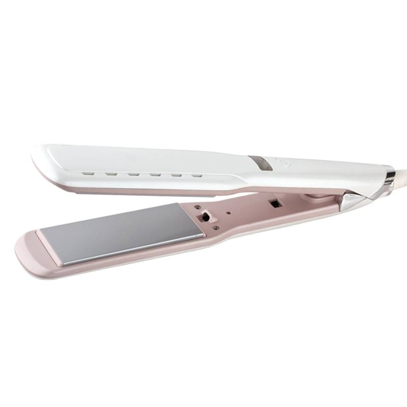 TS-8335 Professional dry and wet use flat iron with digital display and ionic emission function for sleek and silky hair Featured Image