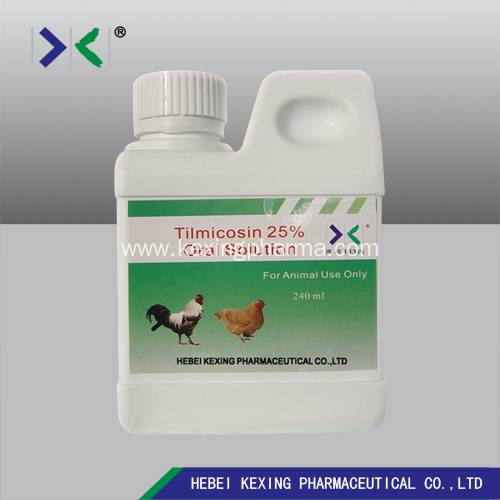 Best Price for Animal Ciprofloxacin Powder Manufacturers - Tilmicosin Solution 30%  1000ml Poultry – Kexing