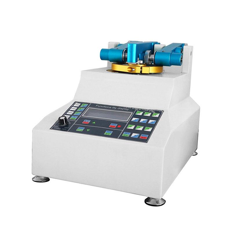 Fabric and clothing wear resistance testing machine